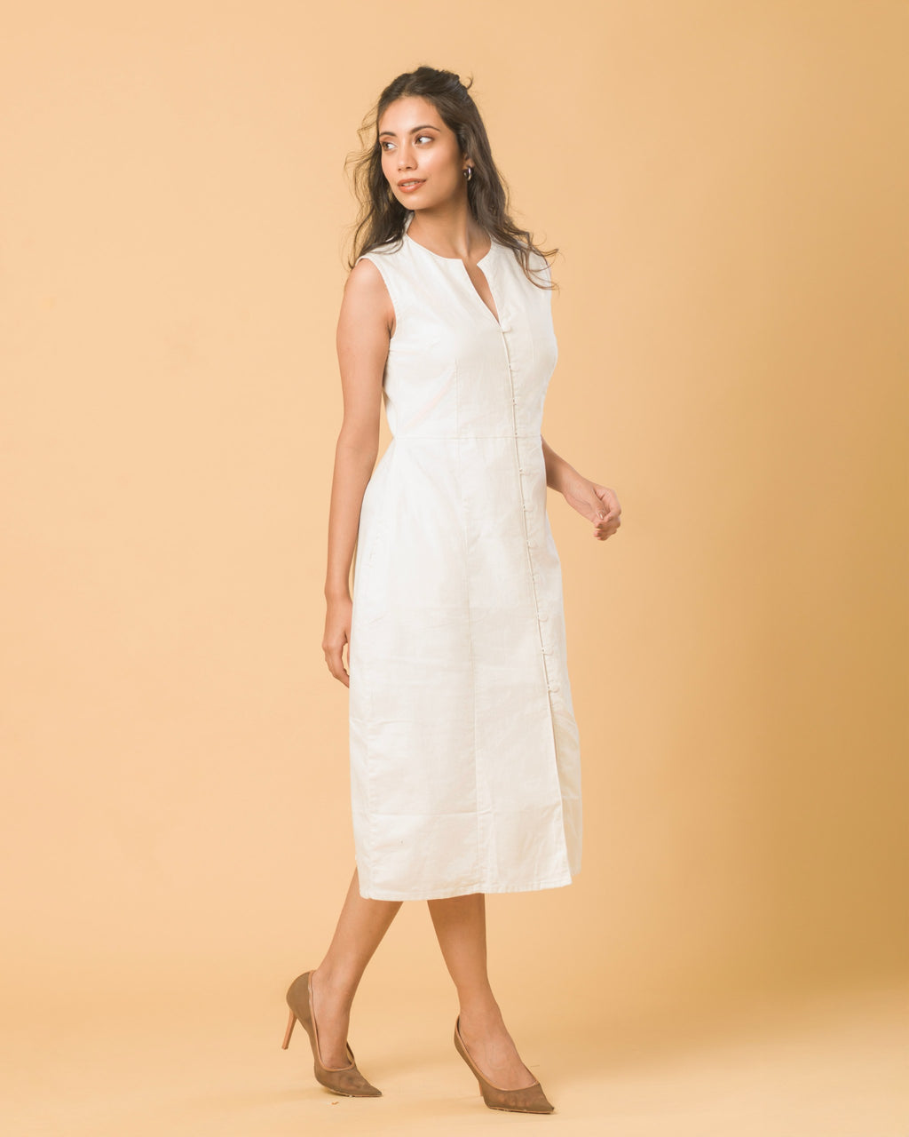 Onska Ivory Sleek Midi