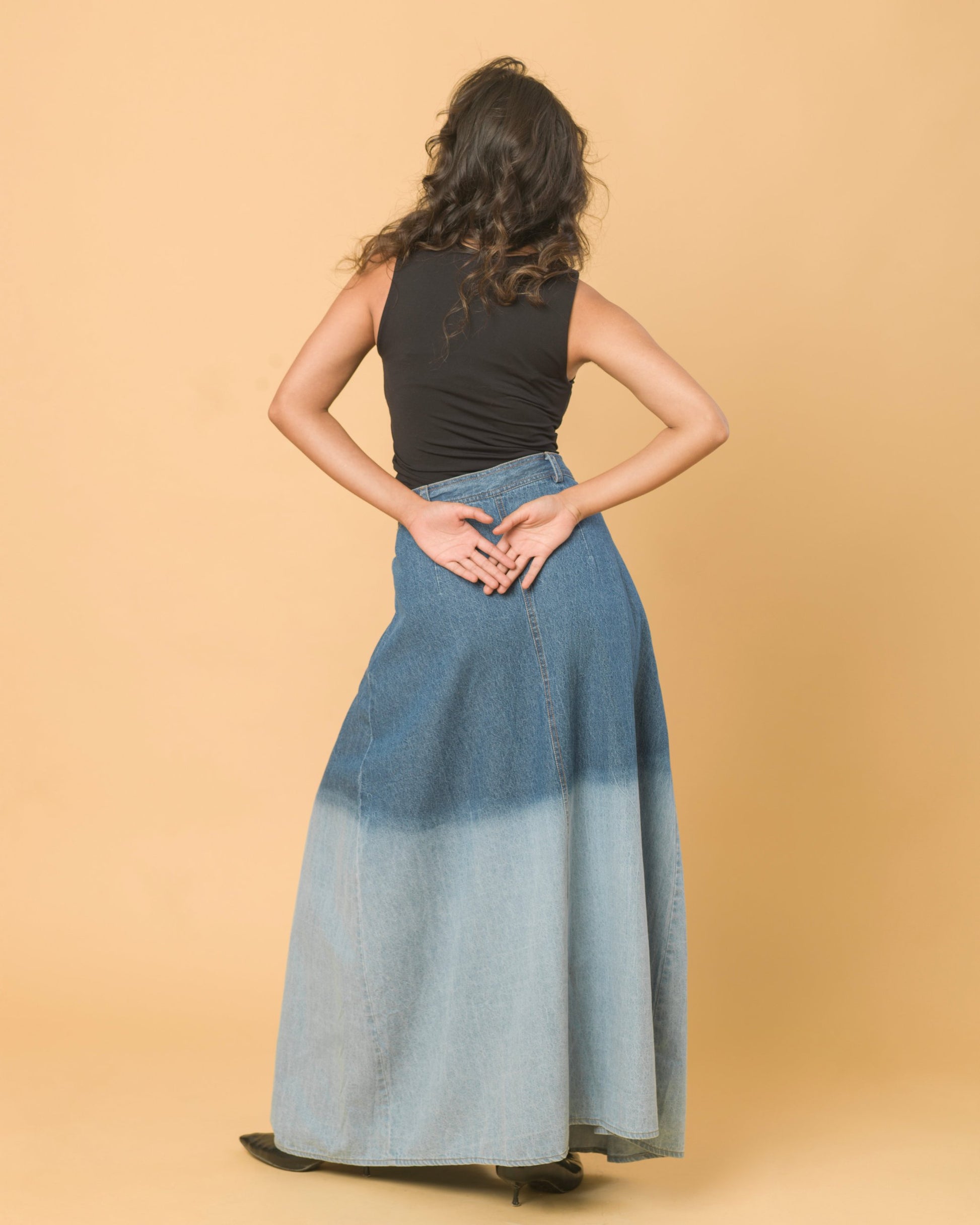 Onska Ombre Maxi Skirt