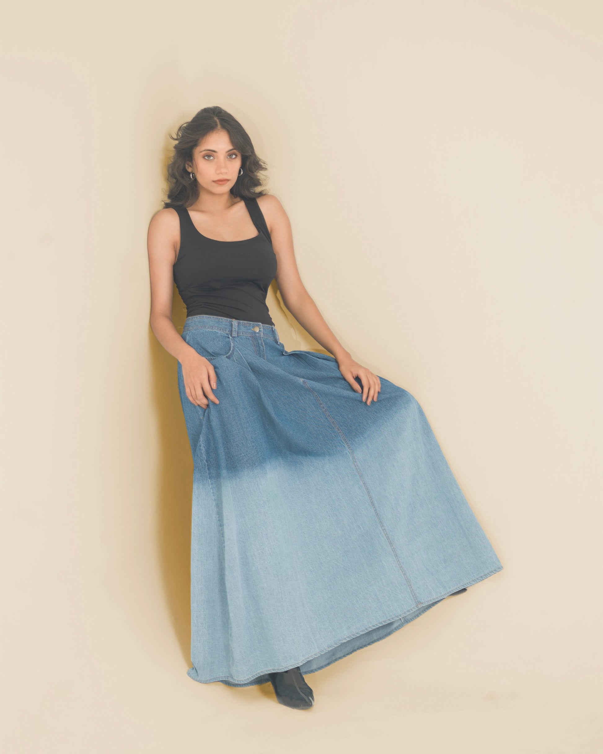 Onska Ombre Maxi Skirt