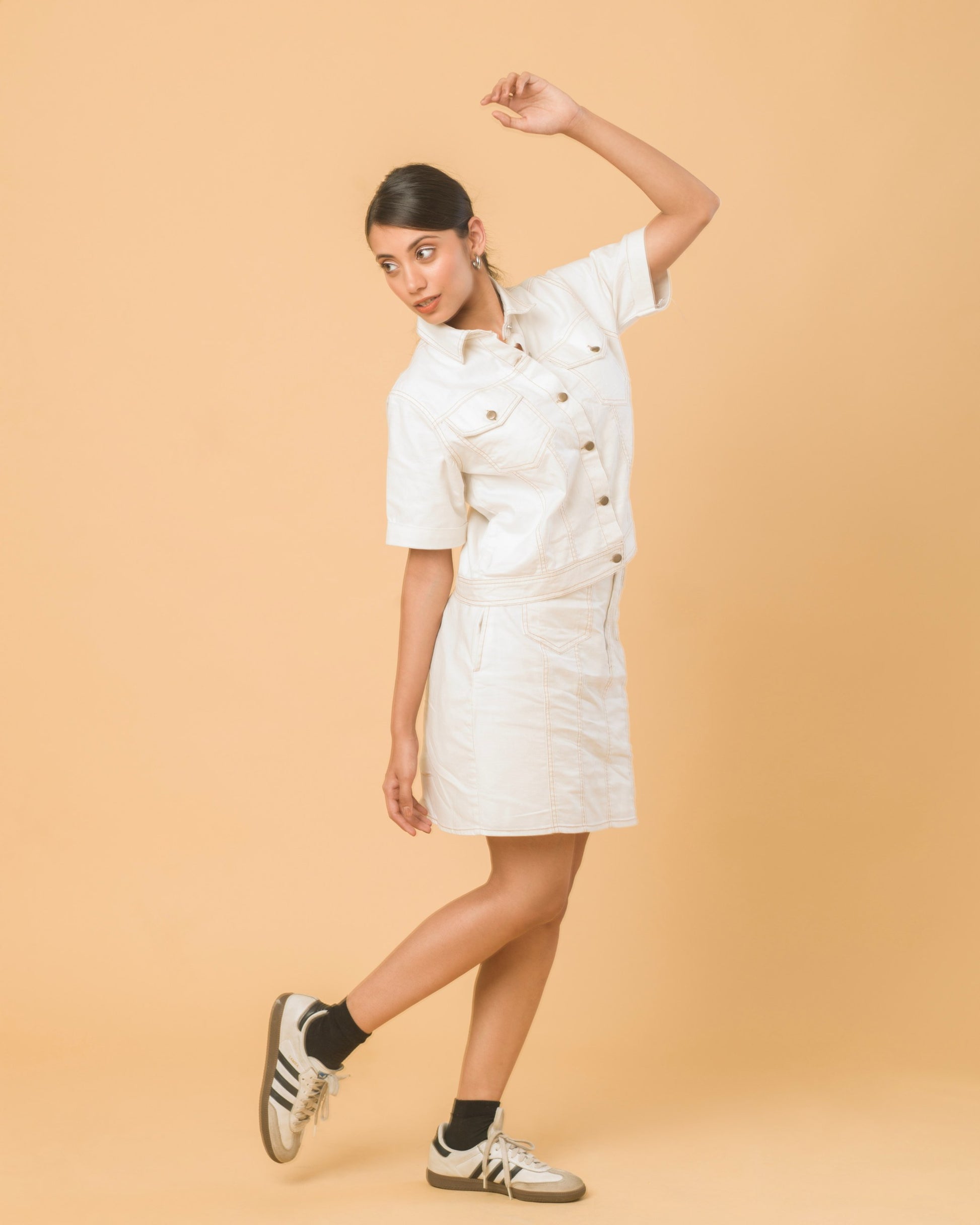 Onska Ivory Skirt Set