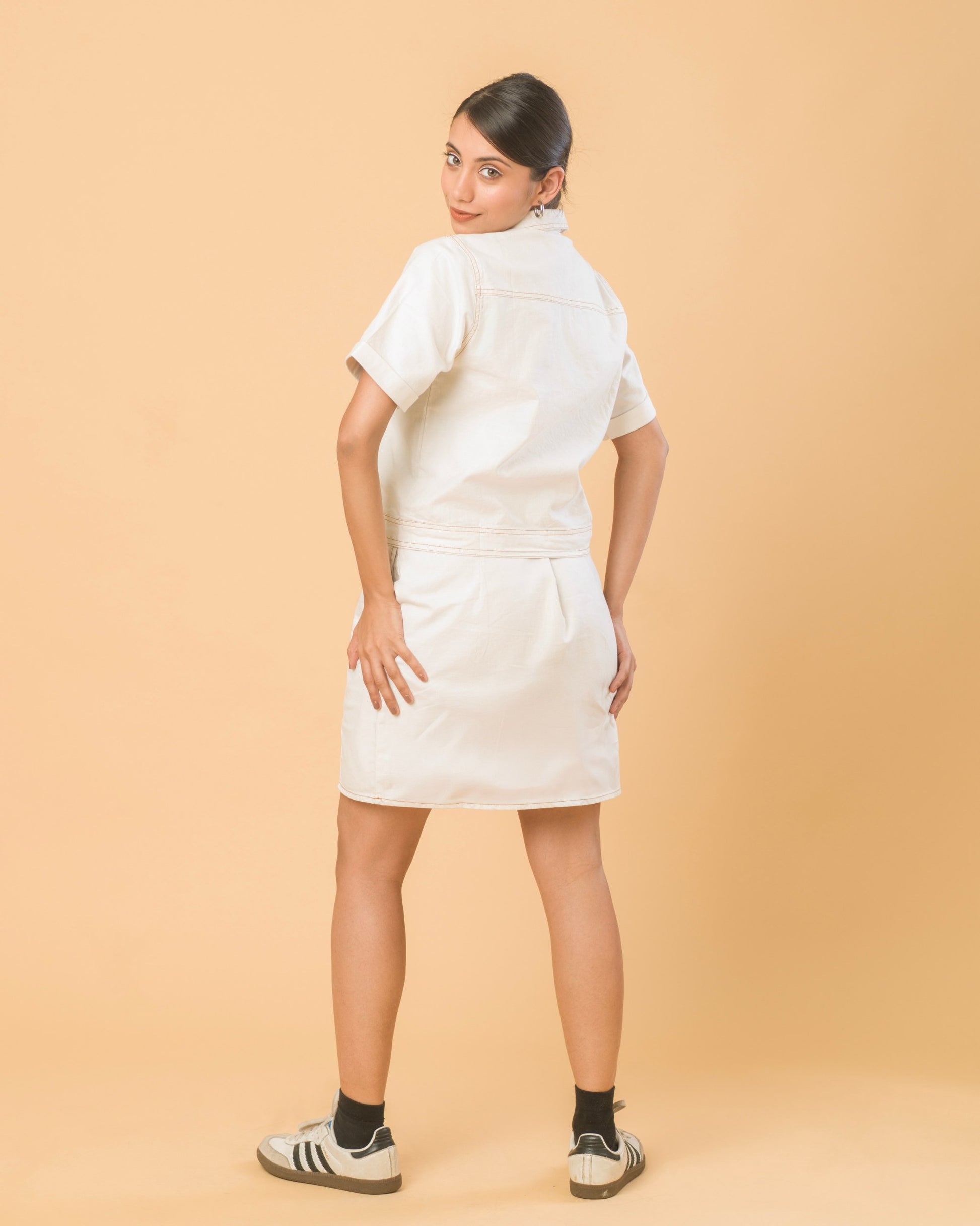 Onska Ivory Skirt Set
