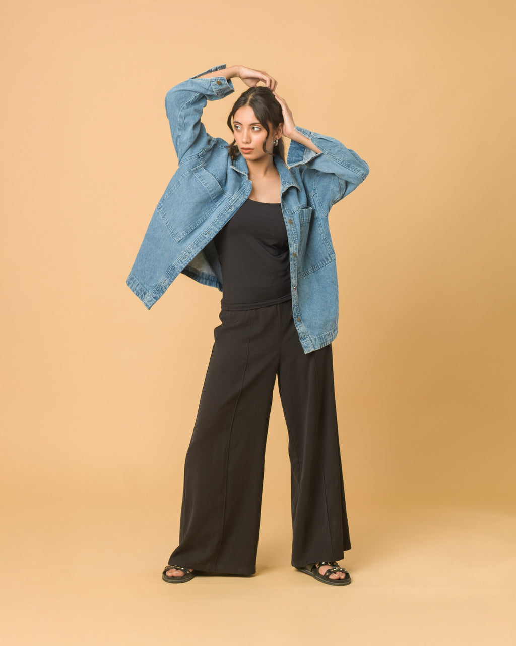 Onska Oversized Street Denim Jacket