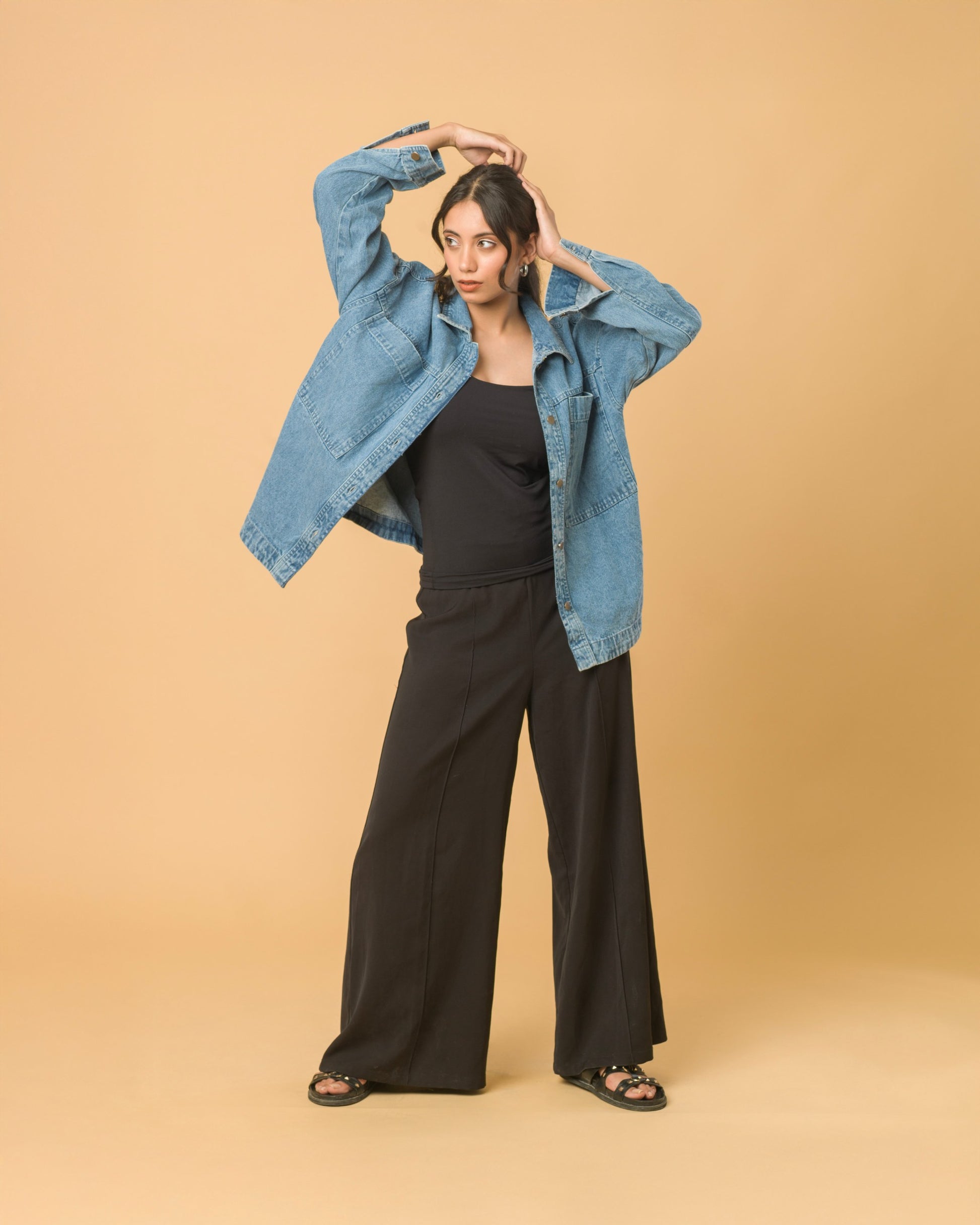 Onska Oversized Street Denim Jacket