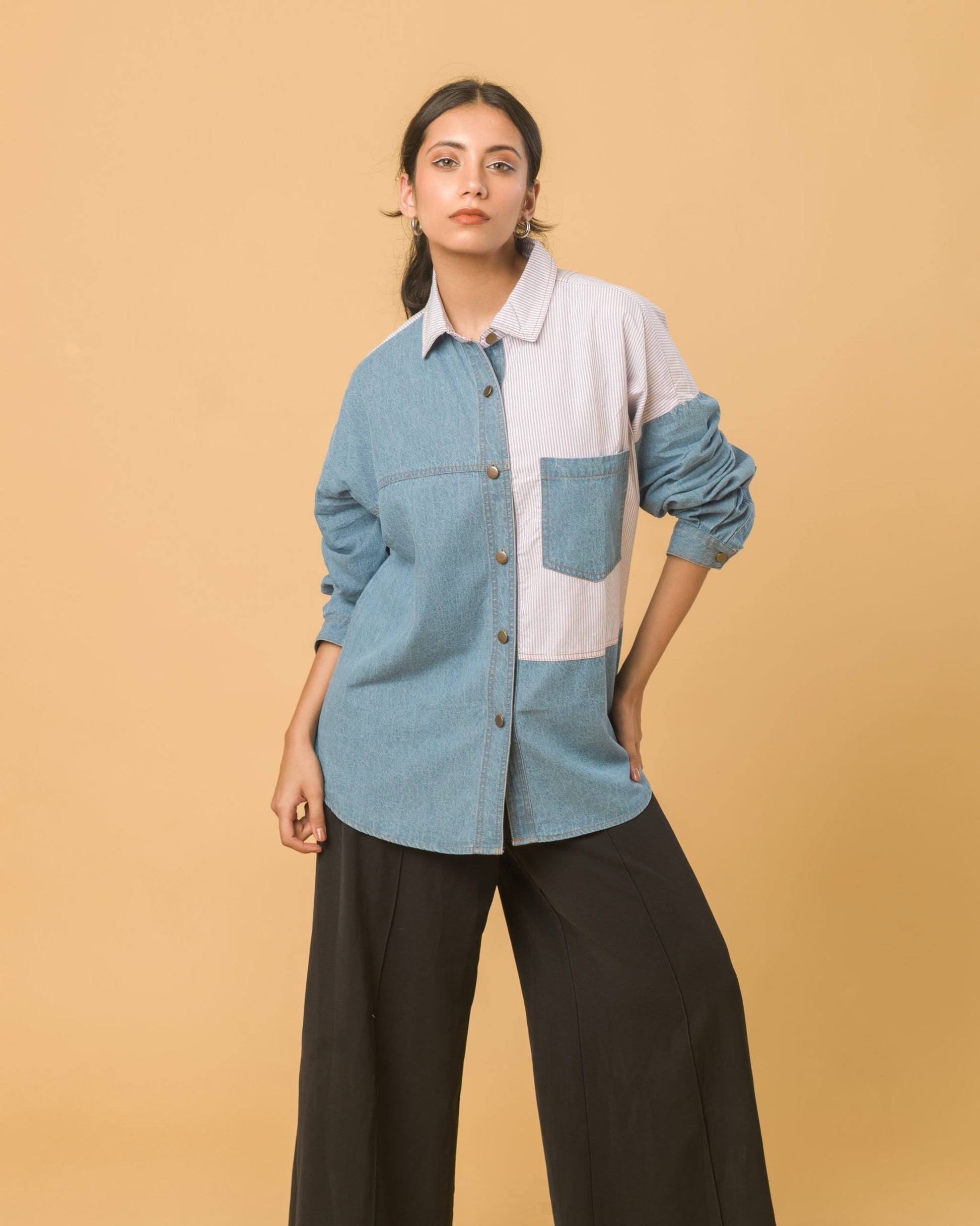 Onska Two-Tone Remix Shirt